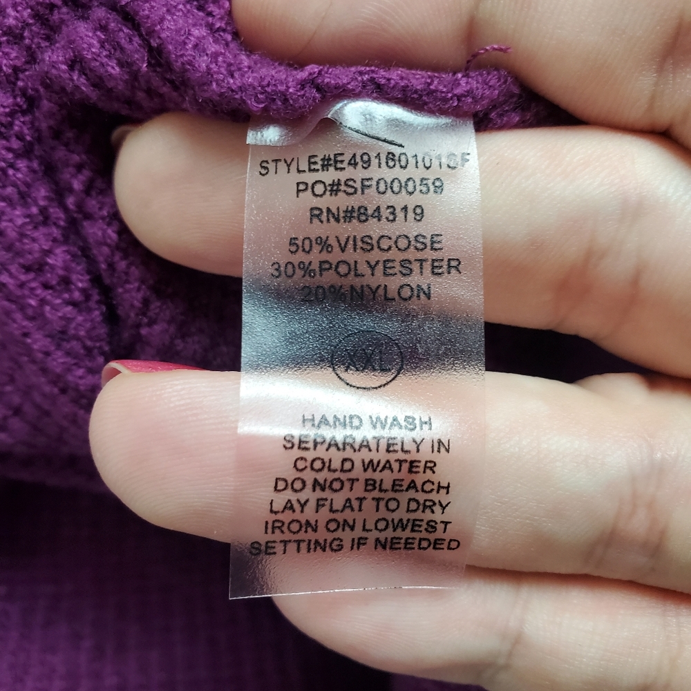 Evolution by Cyrus for Stitchfix NWT cable knit sweater - Picture 4 of 6